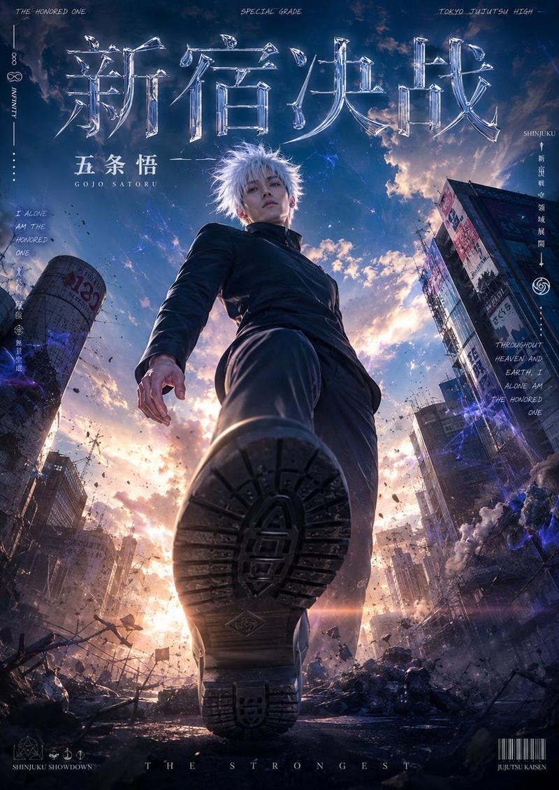 真人版动漫电影海报