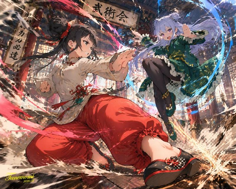 动漫武术对决