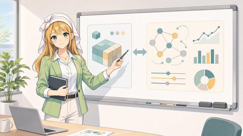 动漫导师白板信息图