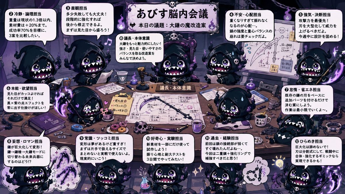 角色大脑会议场景生成器