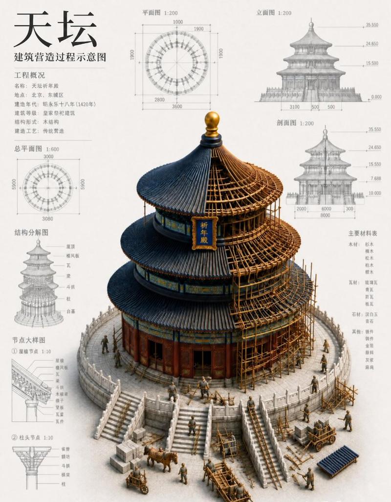 中国古建筑营造蓝图