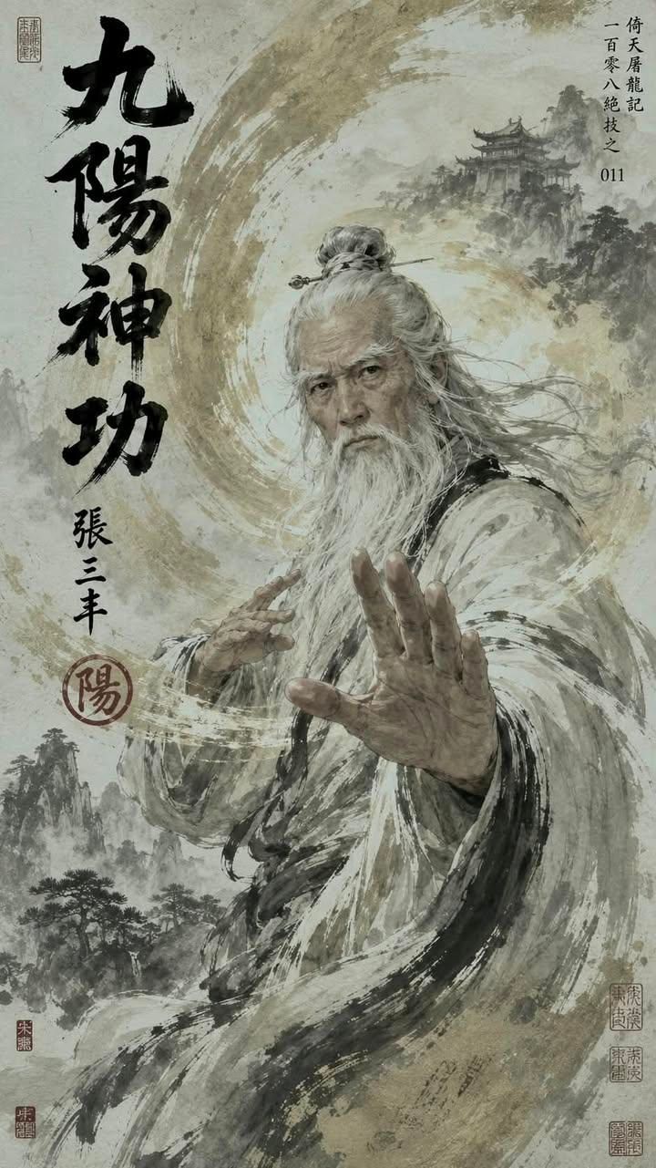 中国武侠大师海报
