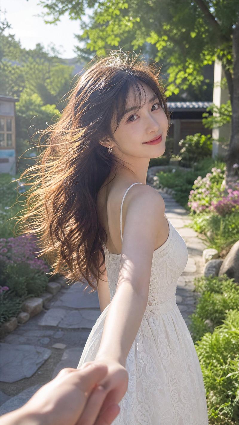电影感夏季抓拍人像