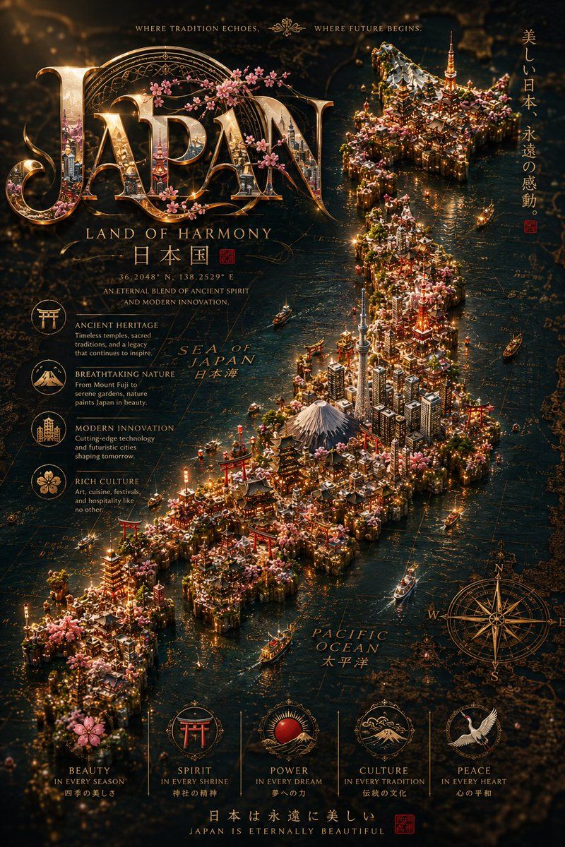 电影级奇幻国家地图集