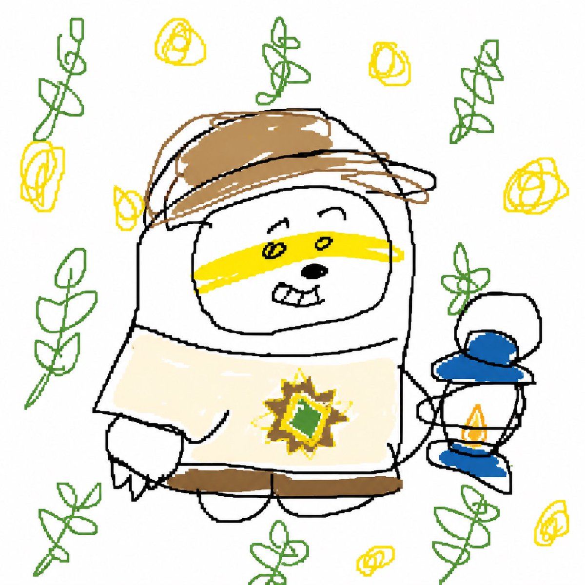 拙劣的 MS Paint 重绘