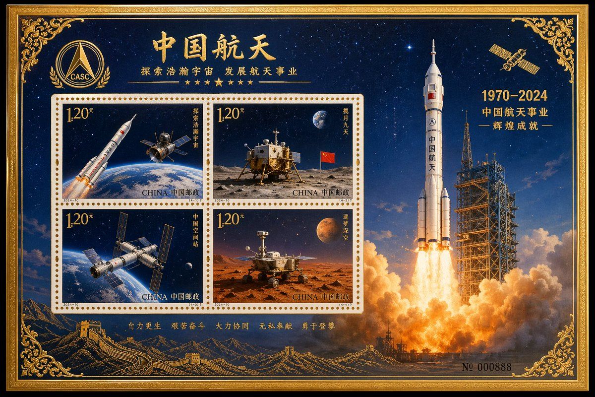 纪念邮票张