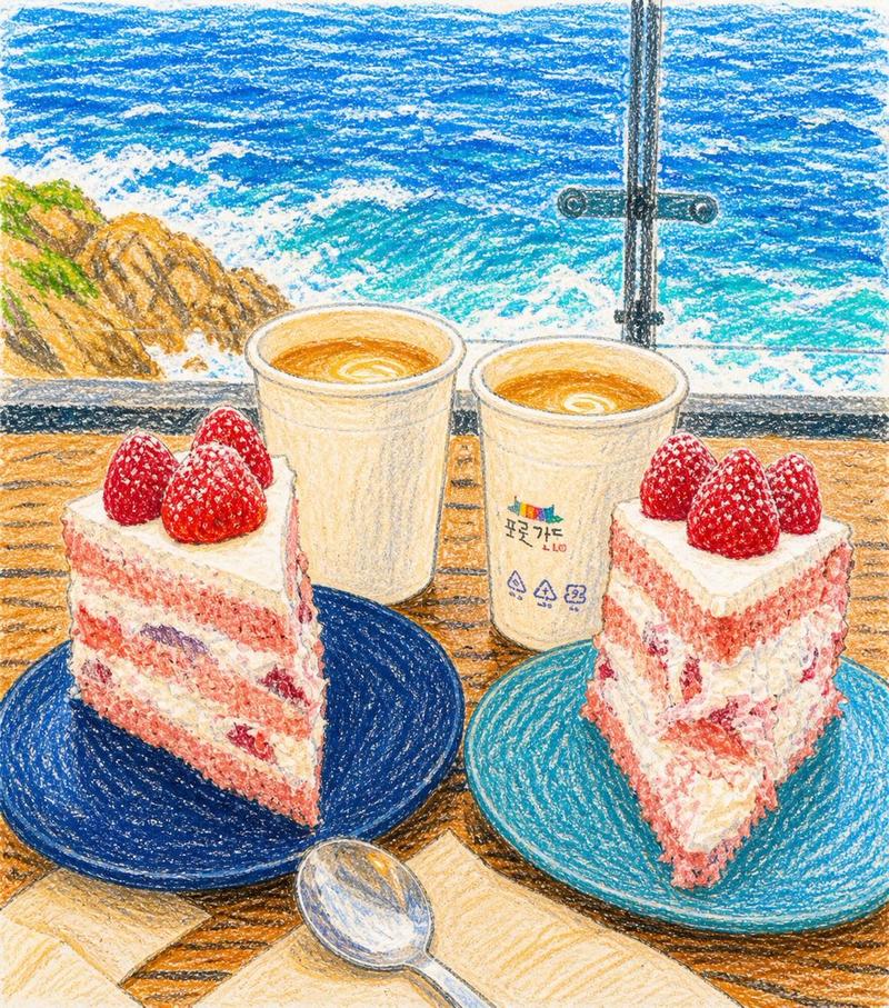 蜡笔画风格转换