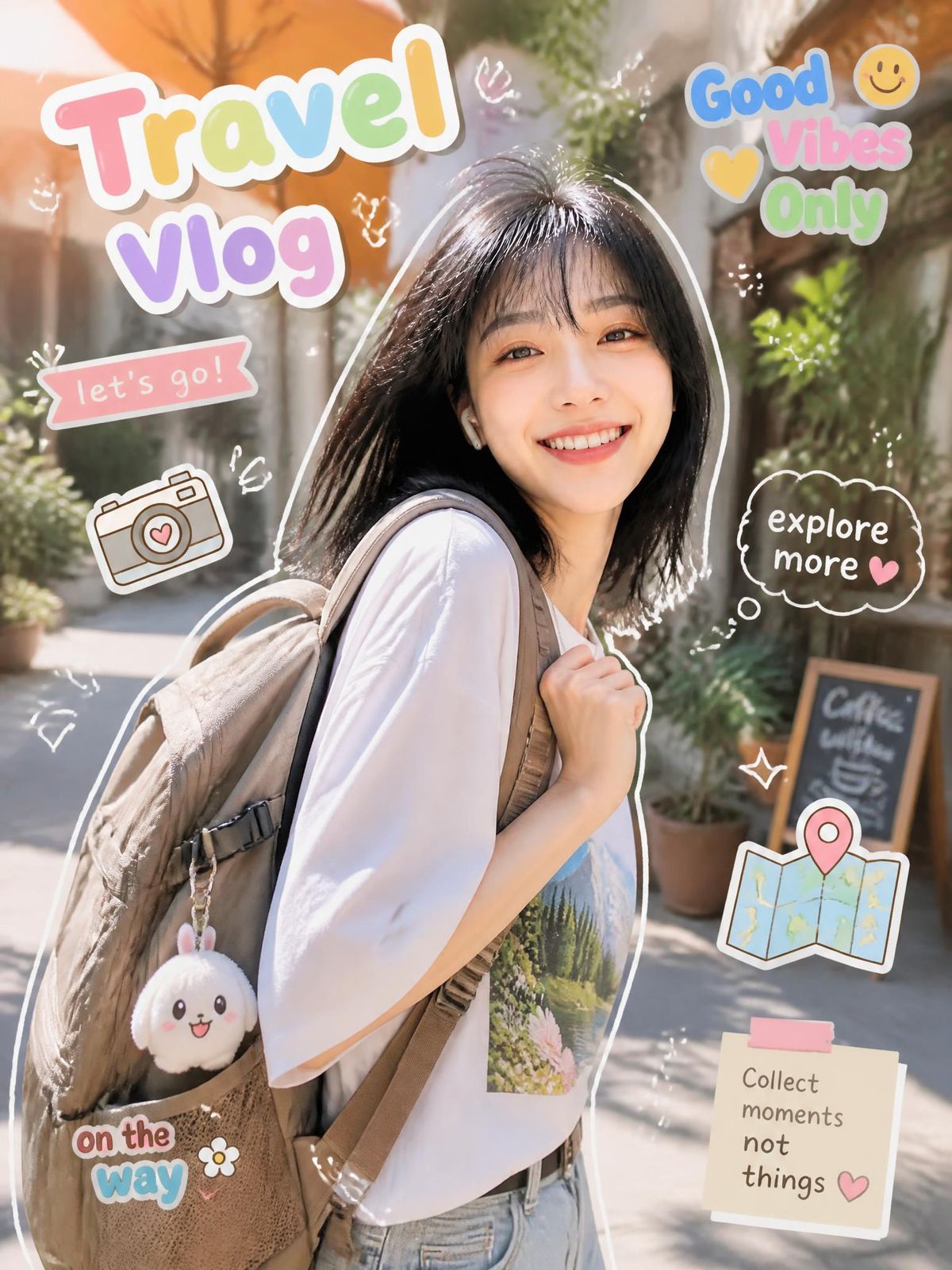 可爱的旅行 Vlog 缩略图