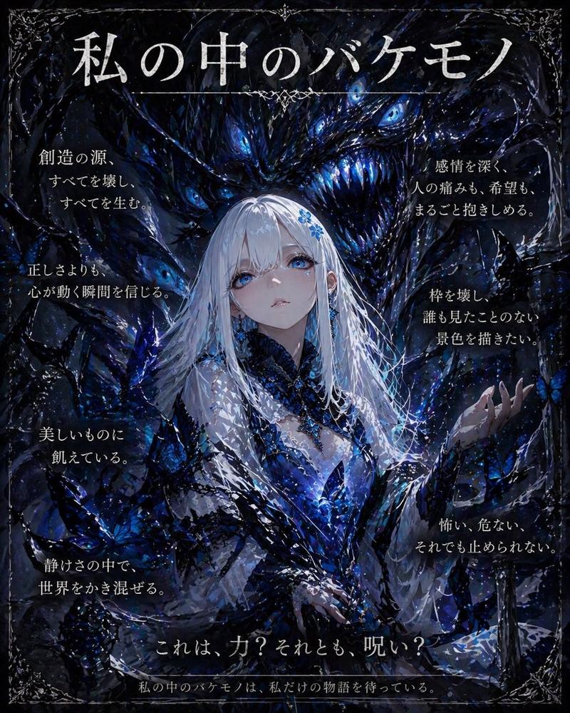 暗黑奇幻“内心怪物”海报