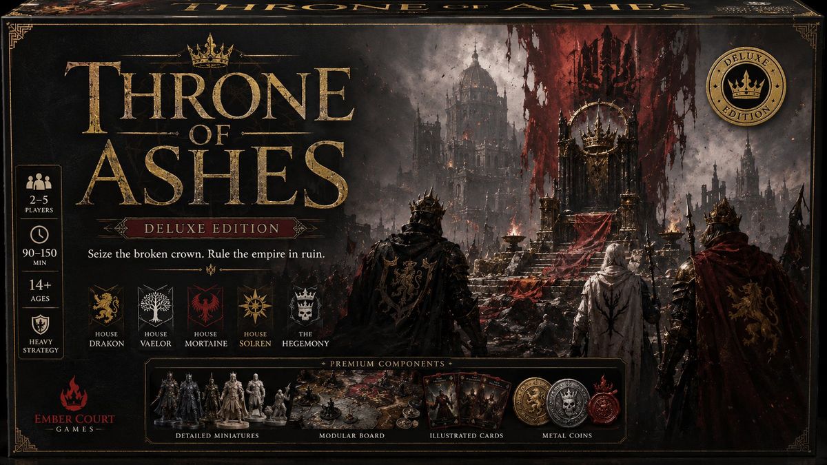 Throne of Ashes 豪华版包装盒正面