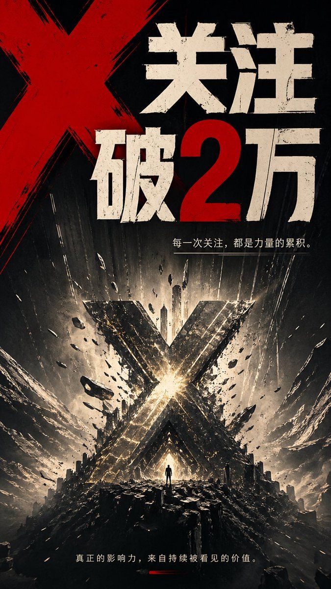 史诗级里程碑 X 海报