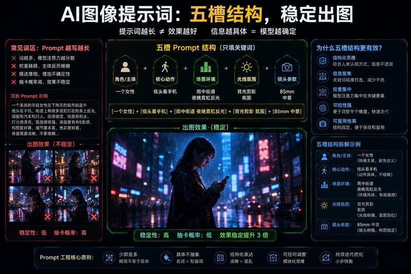 结构化 5 槽生成模板