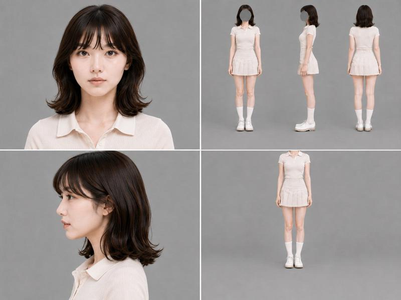 Gray Studio 角色参考图