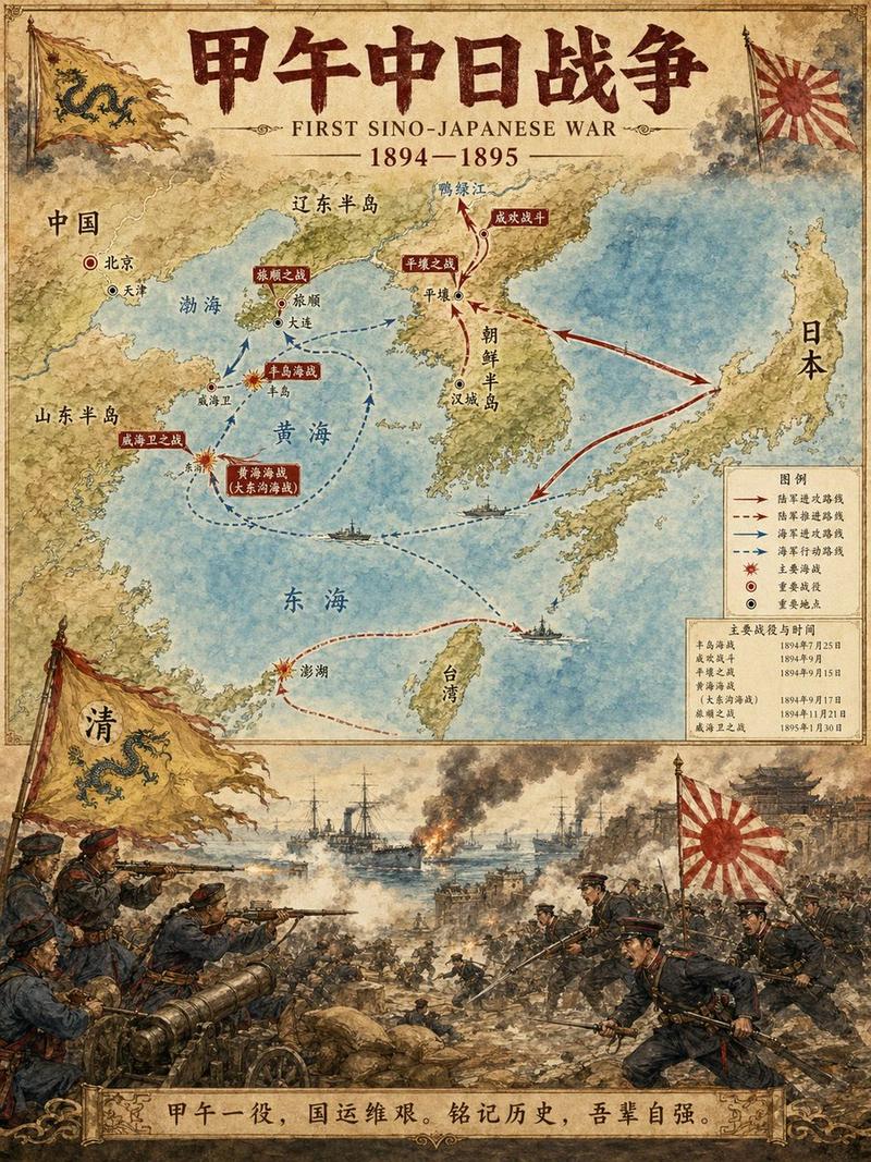 历史事件地图插画师