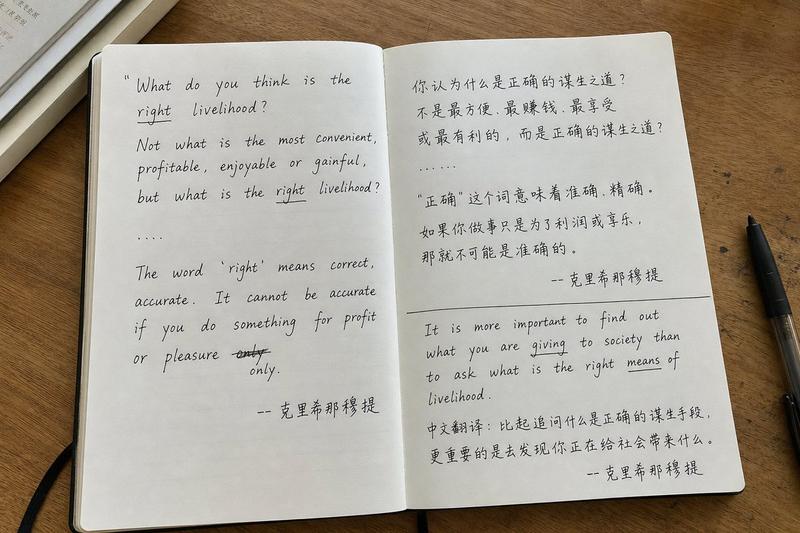 iPhone 拍摄的随手拍手写笔记本照片