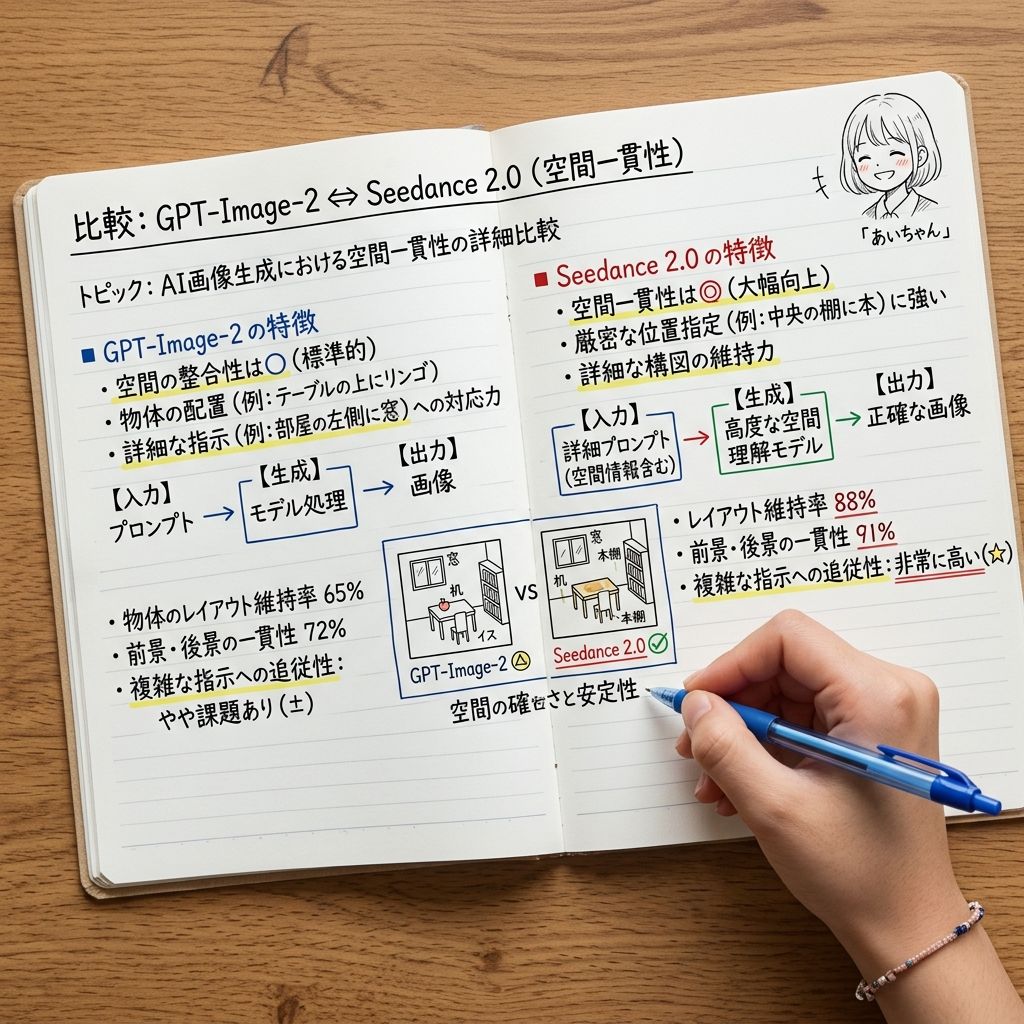 日文 AI 空间一致性笔记
