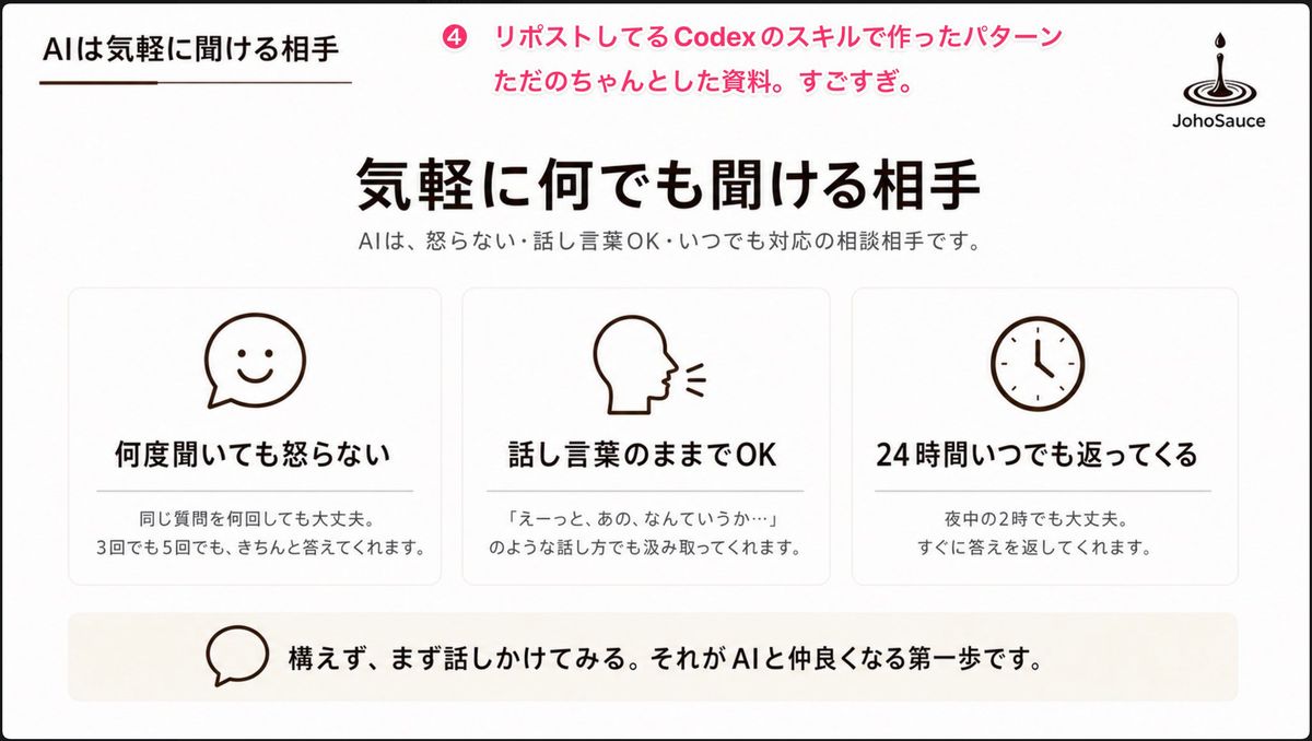 日语 AI 对话演示幻灯片