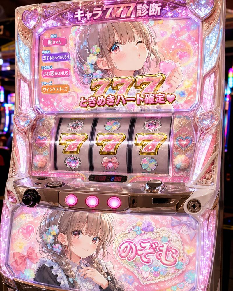 动漫角色 777 老虎机