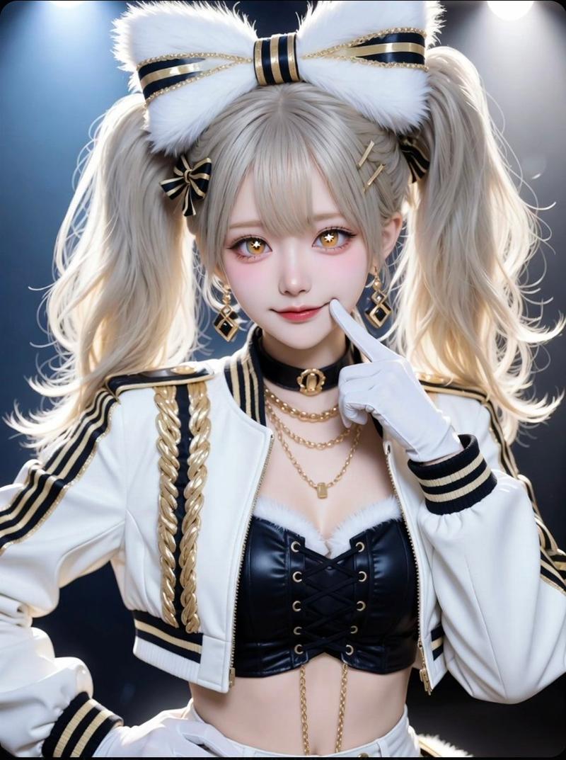 奢华偶像 Cosplay 肖像
