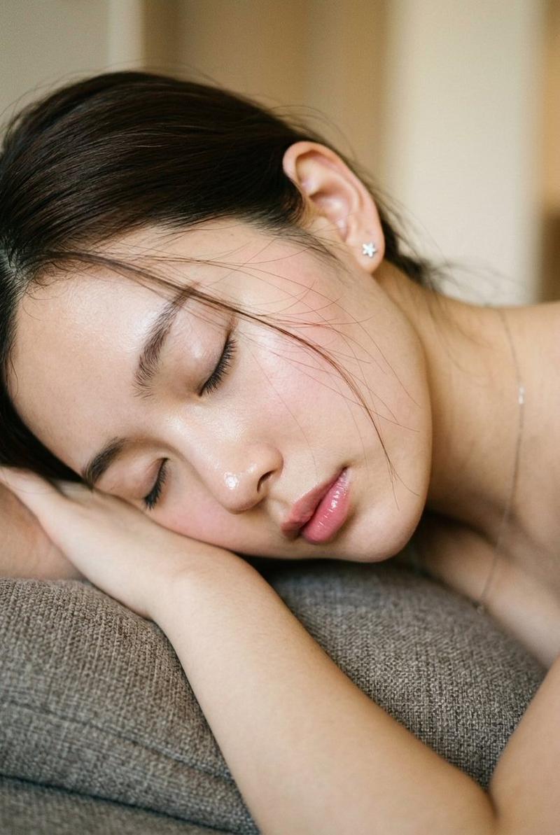 亲密微距睡眠肖像