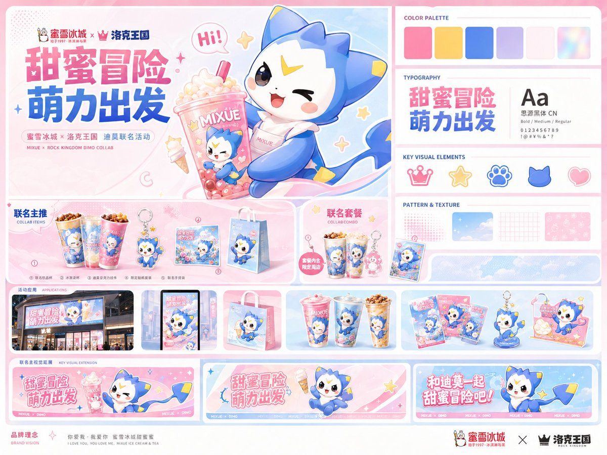 MIXUE Dimo 联名品牌项目