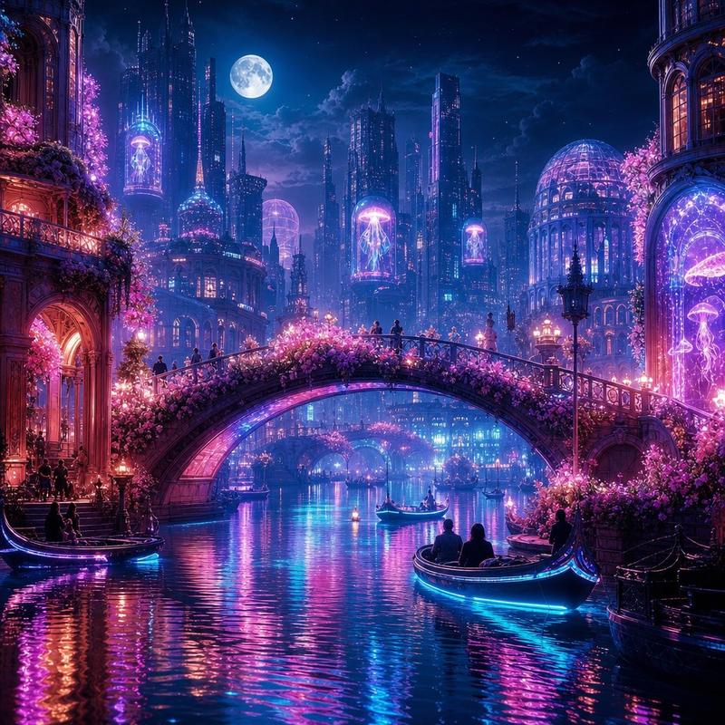 霓虹梦幻之城