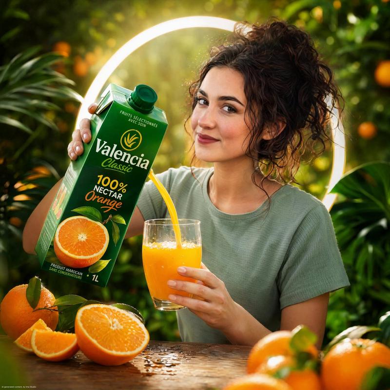 Orange Nectar 产品广告