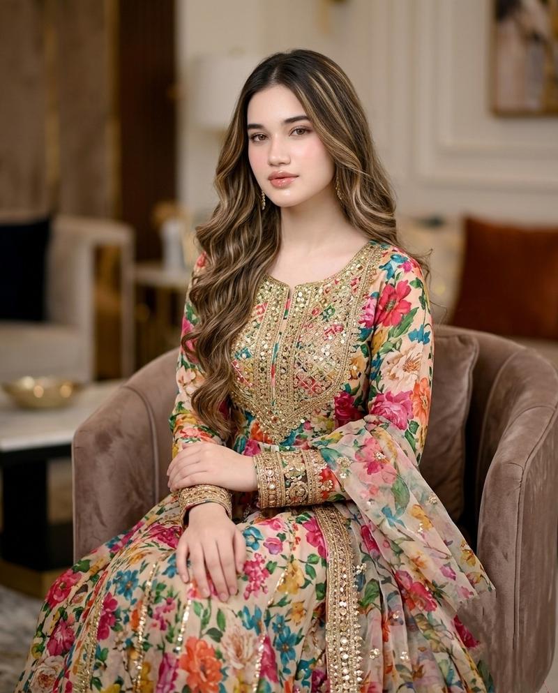 Pakistani Designer Fashion Portrait