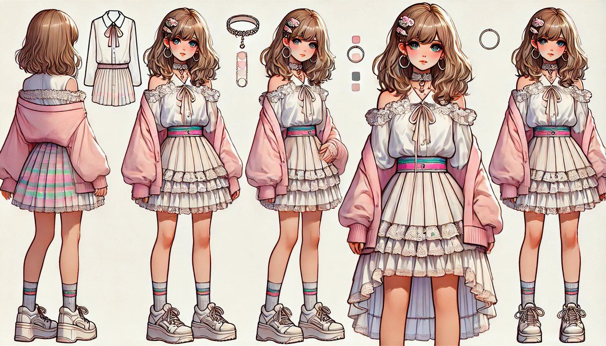 Pastel Street Lolita 参考图集