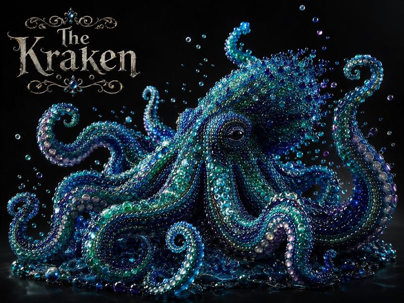 Pearlescent Glass Sculpture