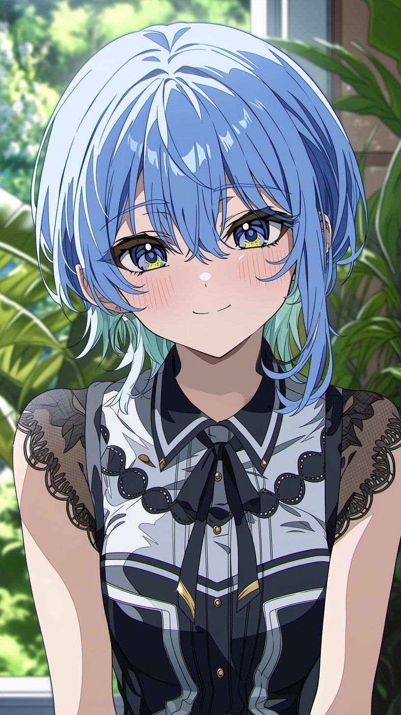 Anime Portrait From Photo Reference