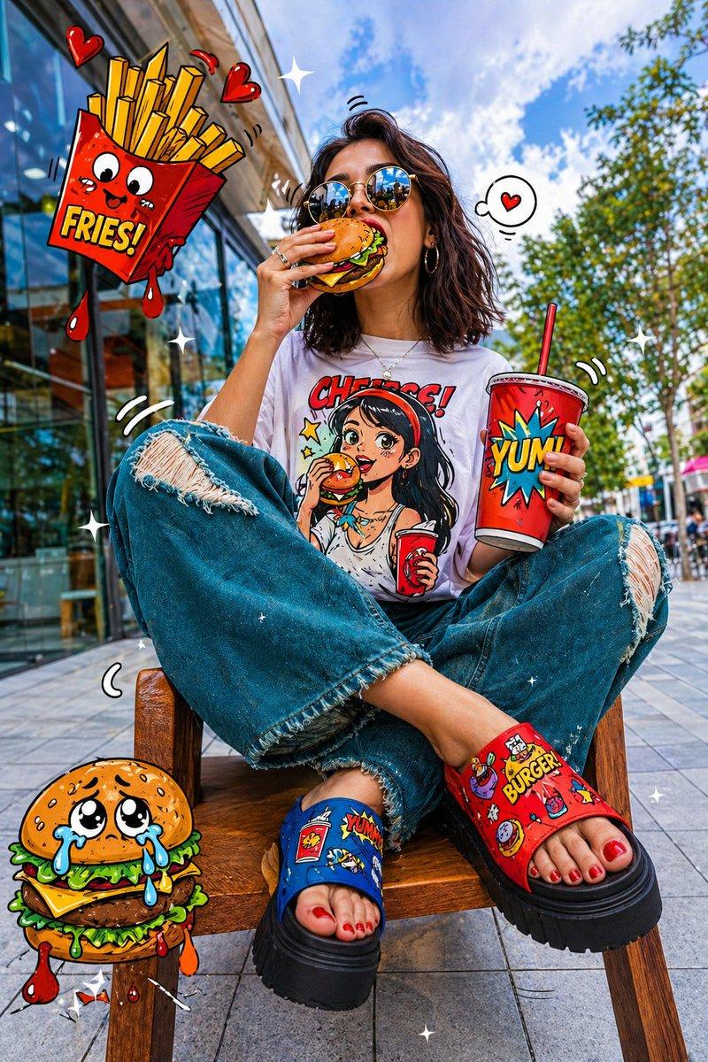 波普艺术城市摄影融合