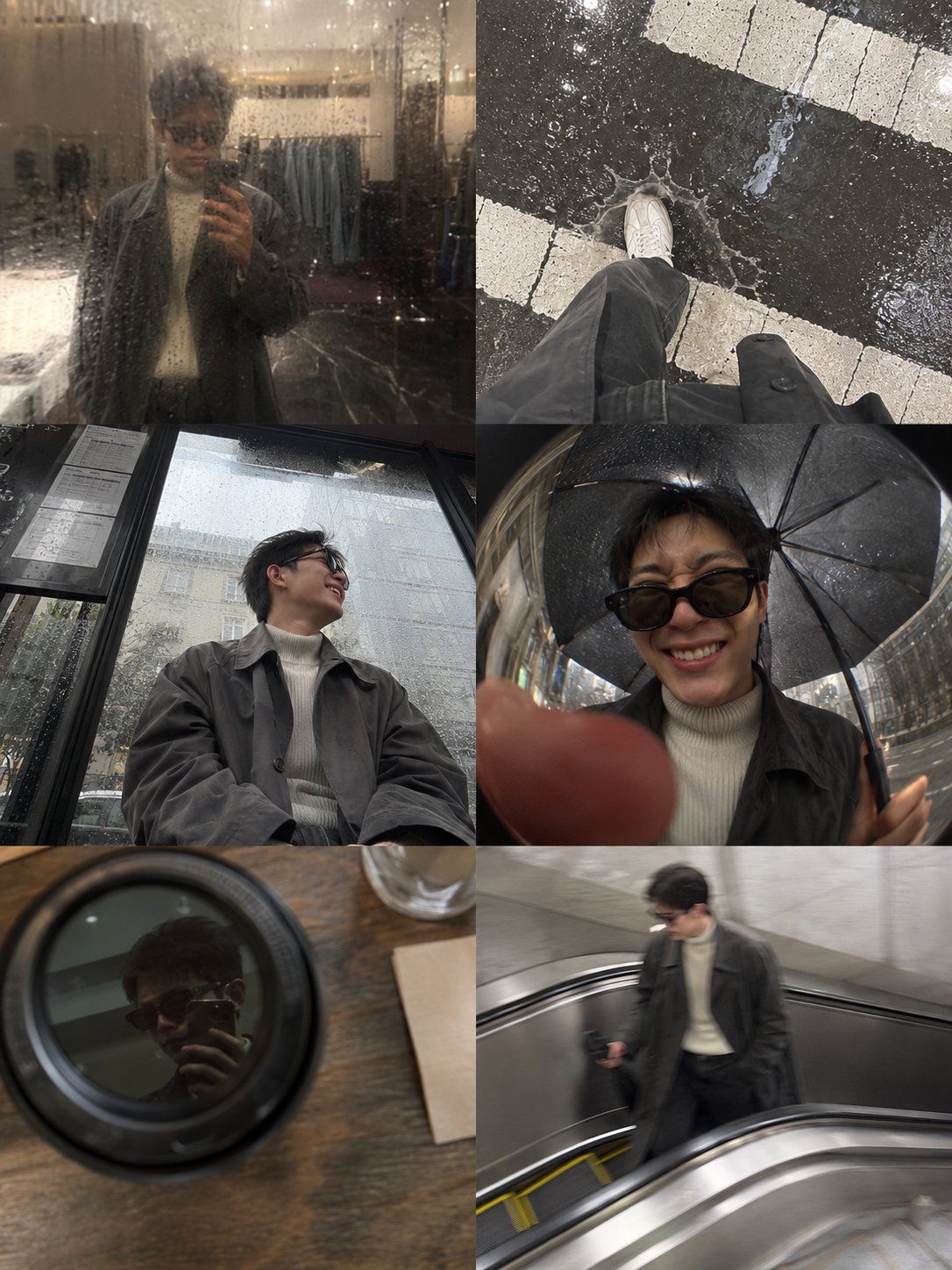 雨后午后的照片拼贴