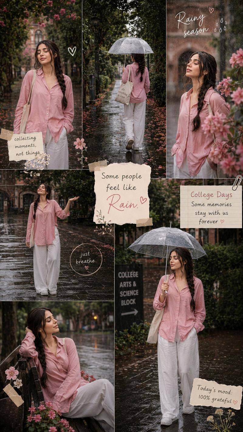 雨季 Pinterest 风格项目