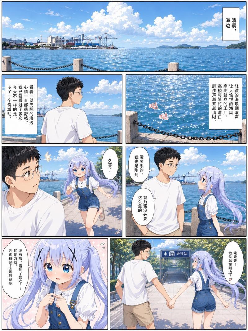 阳光海滨动漫漫画页面