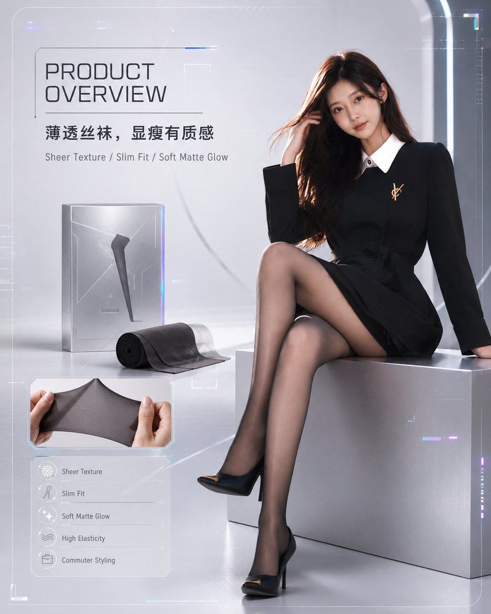 未来感丝袜产品概览