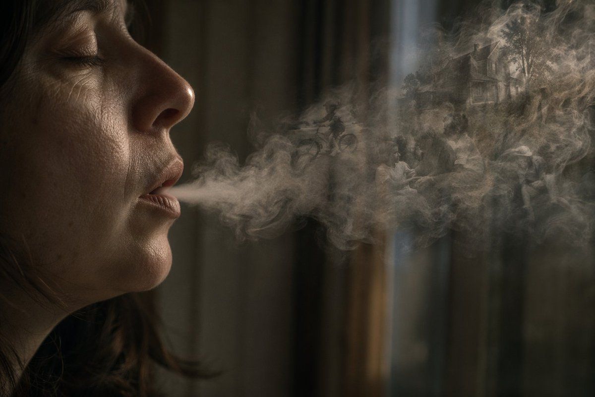 Smoke Memory Portrait