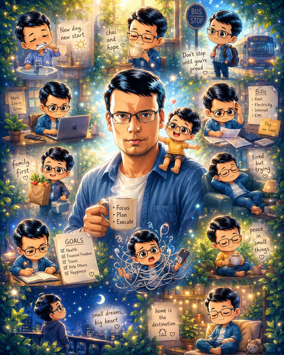 微型自我激励拼贴画