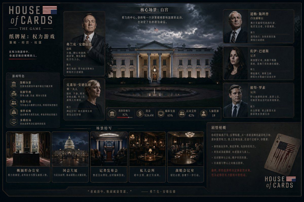 电子游戏管理 UI 概念设计