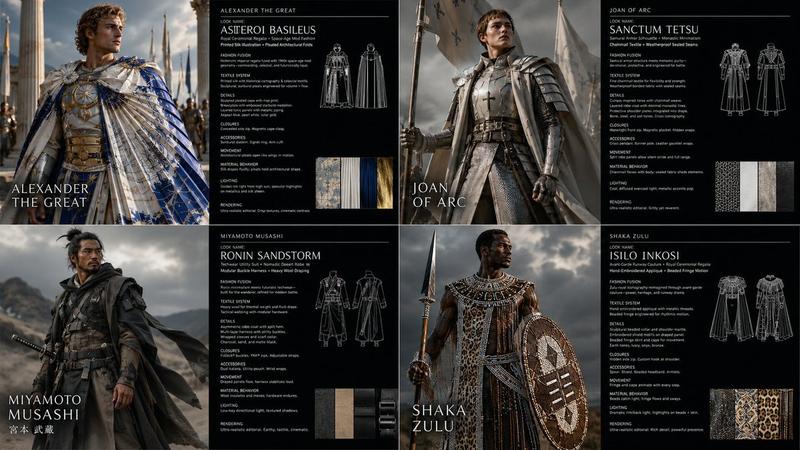 Warrior Fashion Fusion Designer