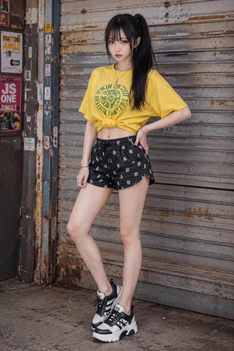 Y2K 休闲夏季街头风