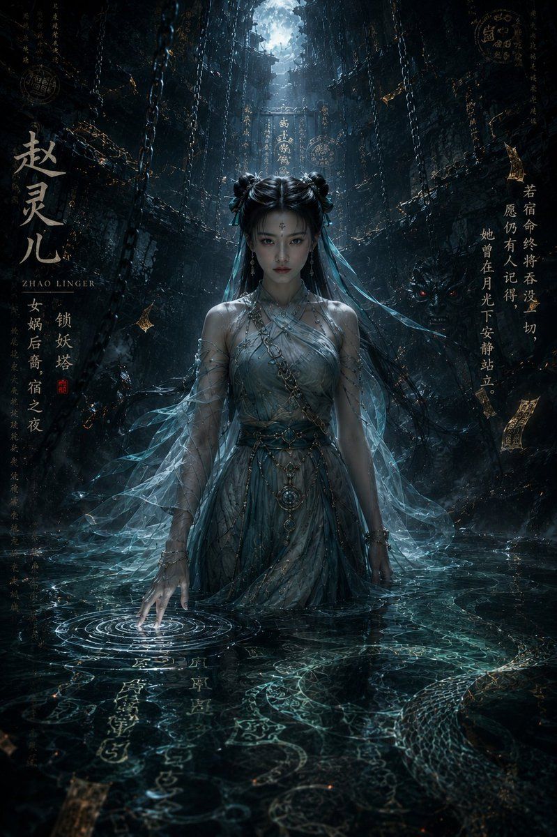 暗黑东方奇幻赵灵儿海报