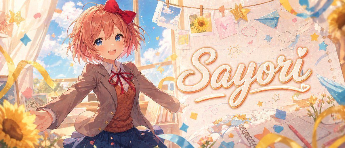 YouTube Thumbnail - Anime Visual Novel Classroom Banner 1
