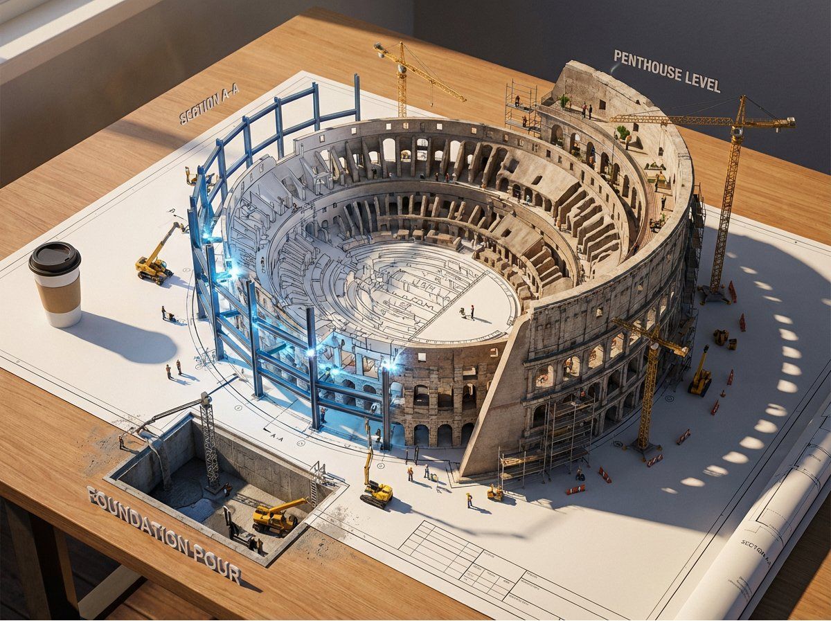 Product Marketing - Blueprint to Living Construction Site 3
