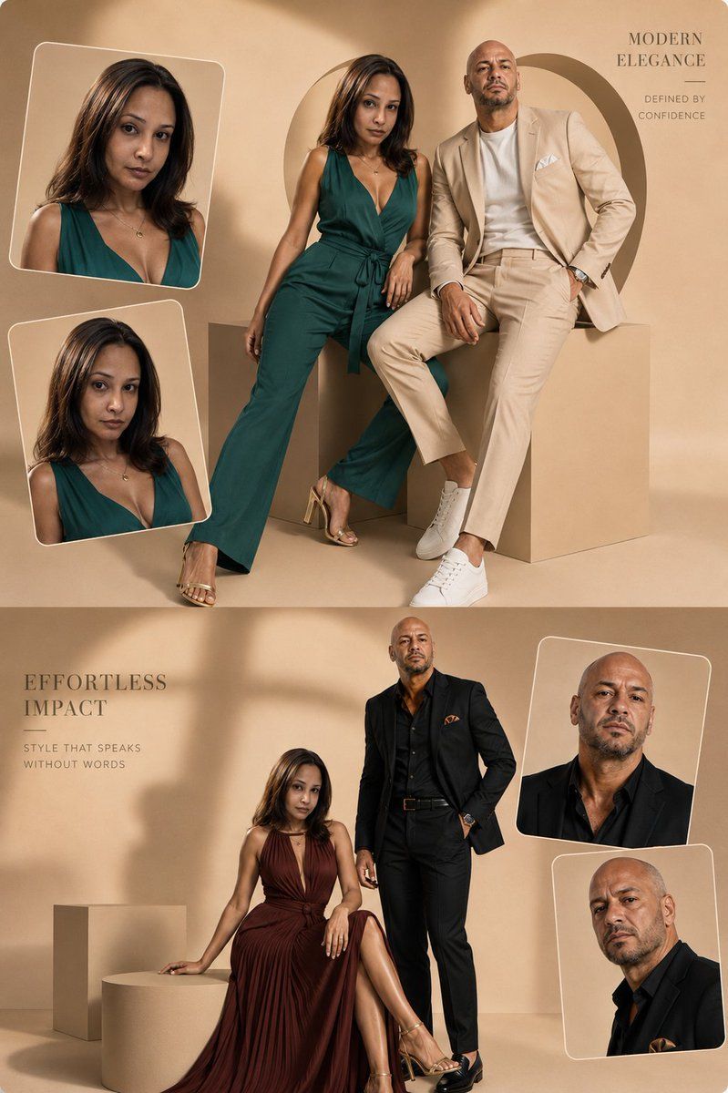 Product Marketing - High-End Luxury Fashion Editorial Poster 1