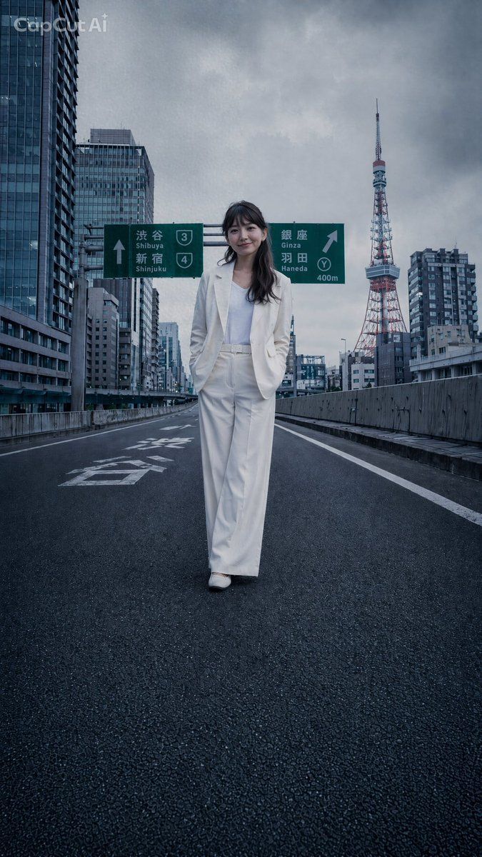 Social Media Post - Tokyo Expressway Fashion Editorial 1